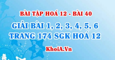 Bài tập nhận biến ion (cation và anion) trong dung dịch: Giải bài 1, 2, 3, 4, 5, 6 trang 174 SGK Hoá 12 bài 40